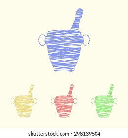 Vector illustration of food icon