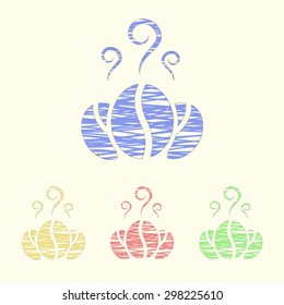 Vector illustration of food icon