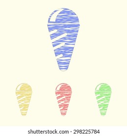 Vector illustration of food icon