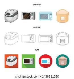 Vector illustration of food and inside logo. Set of food and cooker stock vector illustration.