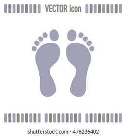 Vector illustration foot