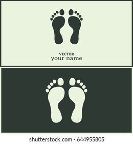Vector illustration foot