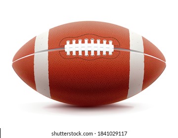 Vector Illustration of a football.