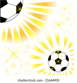 vector illustration of football