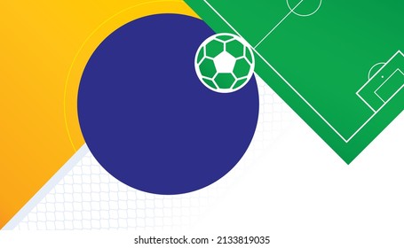 Vector illustration of football background. Sports concept