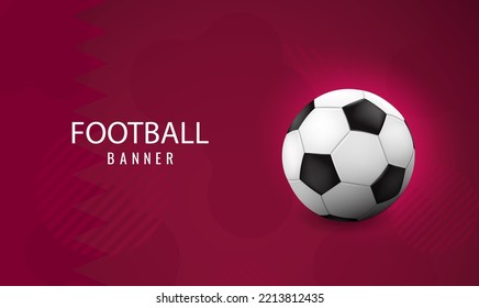 Vector illustration of football game. Use as advertising, invitation, banner, poster
