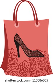 Vector illustration of footwear