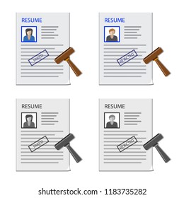 Vector illustration of form and document symbol. Collection of form and mark vector icon for stock.