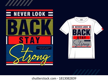Vector illustration in the form of the message: never give up. The New York City. Typography, t-shirt graphics, print, poster, banner, slogan, flyer, postcard
