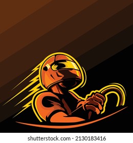 Vector illustration of formula racer racing speed
