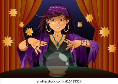 2,018 Cartoon fortune teller Images, Stock Photos & Vectors | Shutterstock