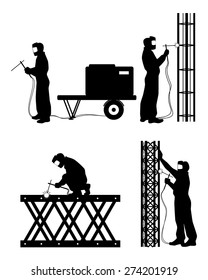 1,847 Welder Silhouette Men Images, Stock Photos & Vectors 