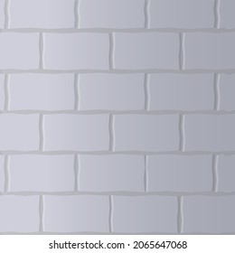 Ilustración vectorial con calle de textura de fragmento, casa de pared de ladrillo gris azul. Fondo de diseño conceptual, fondo para sitios web, títulos, texto, en diseño web. Formato cuadrado.