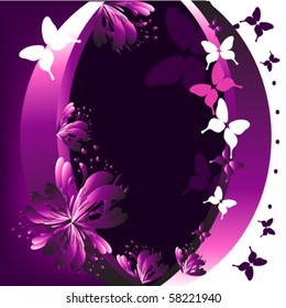 vector illustration of frame