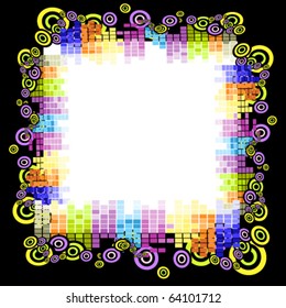 vector illustration of frame