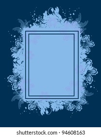 vector illustration of frame