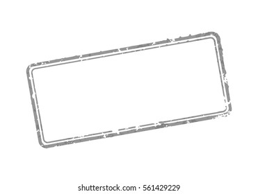 Vector illustration frame of rubber stamp