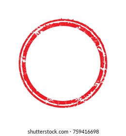 Vector illustration frame of rubber stamp