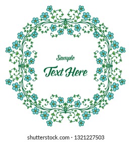 Vector illustration frame white backdrop with your sample text here hand drawn
