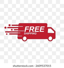 Vector illustration free shipping editable