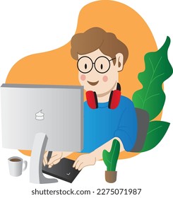 ilustración vectorial freelance Diseño gráfico