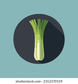 Ilustración vectorial de la puerca fresca y jugosa