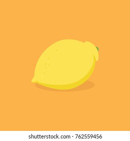 vector illustration fresh lemon fruits, lemon icon, icon fruits, fruits illustration, lemon fruits for healthy life