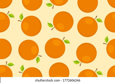 Vector de fondo natural, de fruto o de color naranja fresco