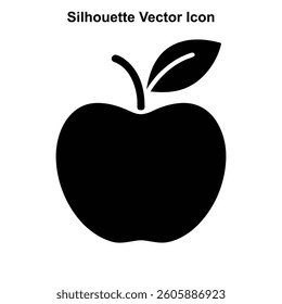 Vector illustration of a fresh red and green apple with a leaf on a black background, symbolizing health, nature, and delicious, juicy fruit