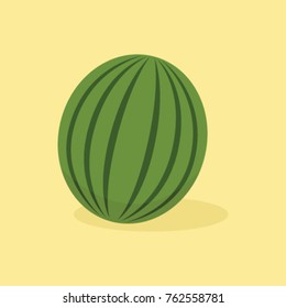 vector illustration fresh water melon fruits, water melon icon, icon fruits, fruits illustration, watermelon fruits for healthy life