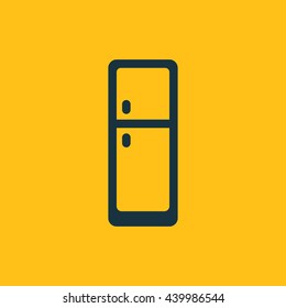 Vector illustration of fridge icon