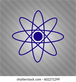 Vector illustration of Friendly rubber seal
