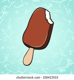 vector illustration. frost seamless pattern