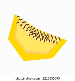Vector illustration. fruit bright of white background
