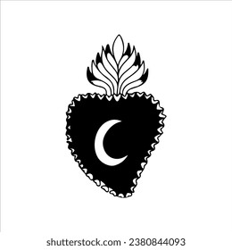 vector illustration of fruit of the moon concept