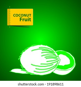 Vector illustration of fruits