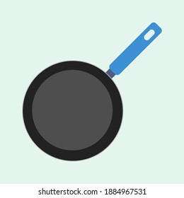 Vector illustration of a frying pan.