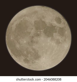 Vektorgrafik von Vollmond.