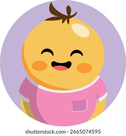 Vector illustration of a fun cartoon boy for your avatar