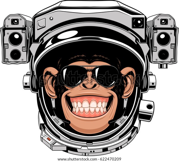 chimpanzee astronaut