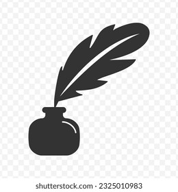 Vector illustration of fur paint icon in dark color and transparent background(PNG).