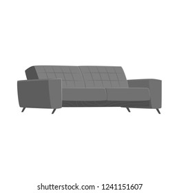 Vector illustration of furniture and work logo. Collection of furniture and home vector icon for stock.