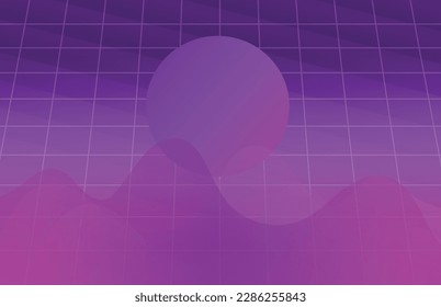 Vector illustration of future technology background isolated on background.