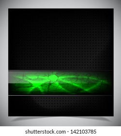 Vector illustration of futuristic abstract glowing background