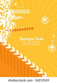 vector illustration of futuristic background, illustration
