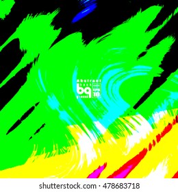 Vector illustration, futuristic colorful texture, abstract  background, glitch 