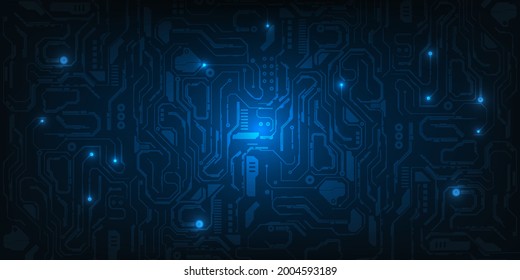 Vector illustration of Futuristic digital circuit complexity high end pattern.Digital innovation communication and technology concepts.