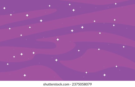 Vector illustration galaxy desktop wallpaper.