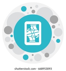 Vector Illustration Of Gambling Symbol On Jack Card Icon. Premium Quality Isolated Blackjack Element In Trendy Flat Style.