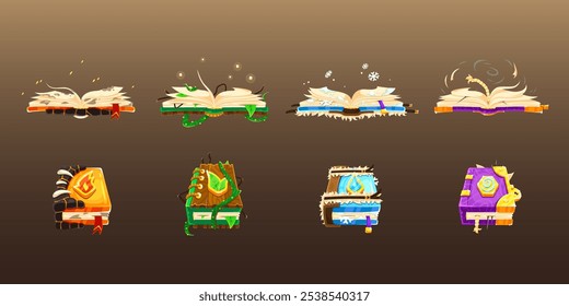 Ilustración vectorial. Juego y estilo de dibujos animados.